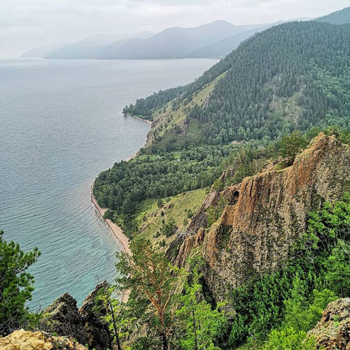 Wanderung am Baikalsee mi Reiseleiter